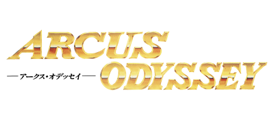 Arcus Odyssey logo for Sega Genesis
